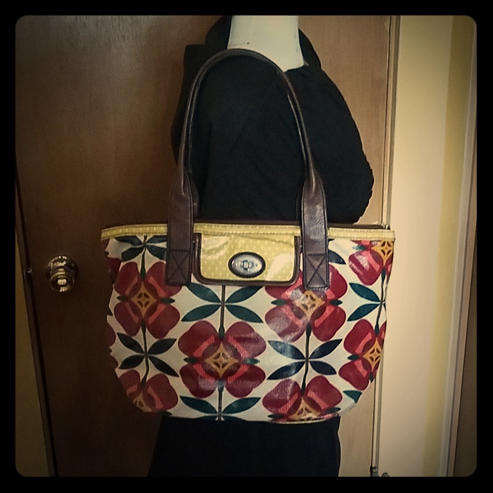 Fossil Key-Per Large Handbag